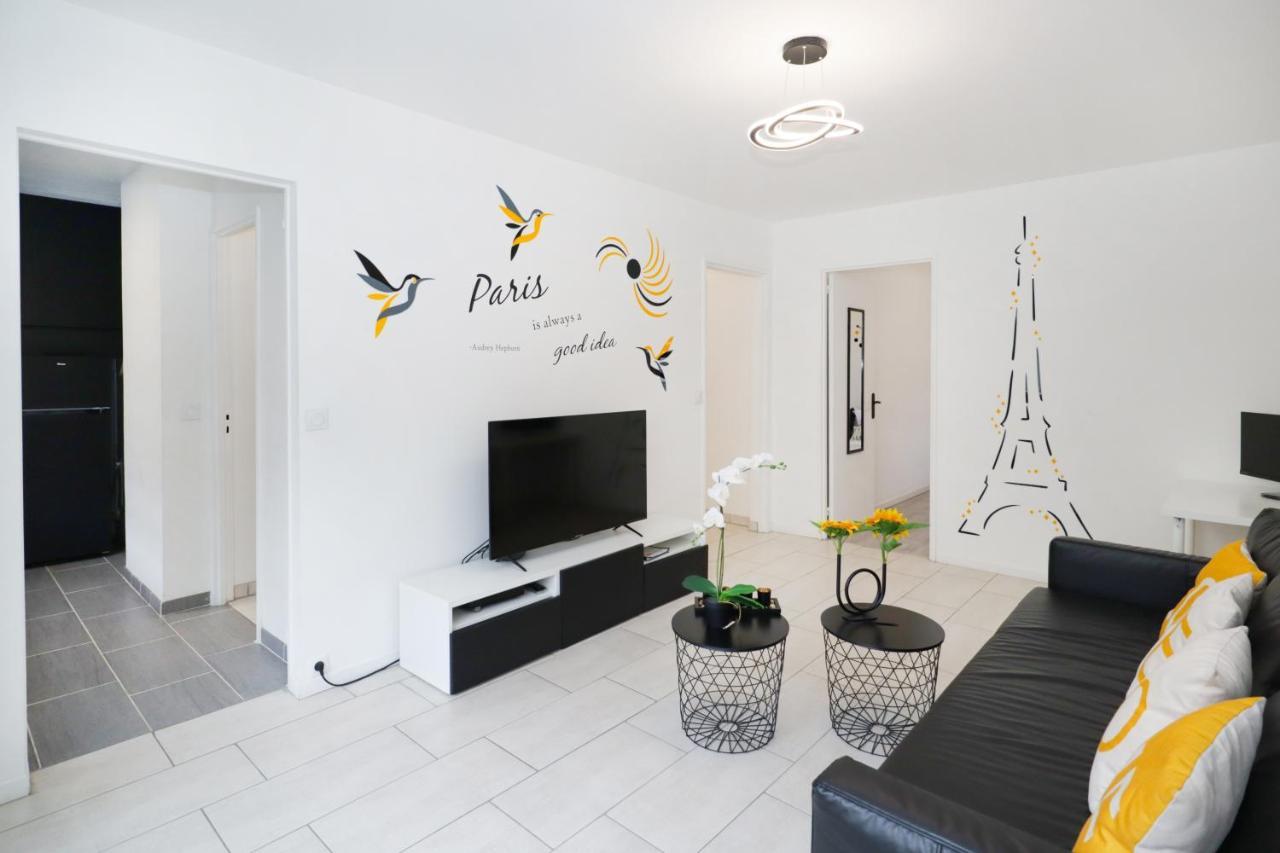 Apt3P-55M2-Parkingfree-5Km From Paris Apartment เลอเปลซีส์-โรแบงซง ภายนอก รูปภาพ